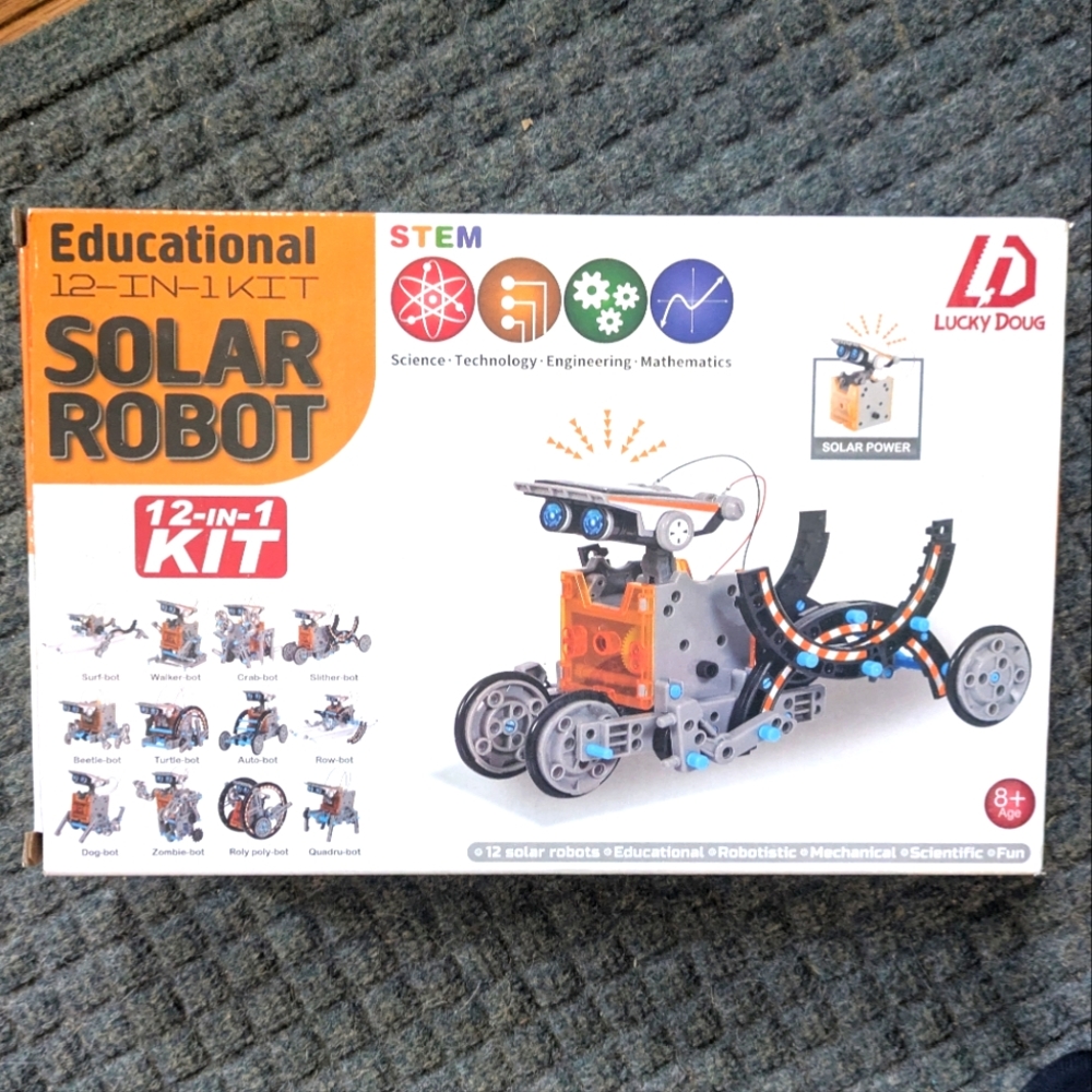 Educational Solar Robot Kit